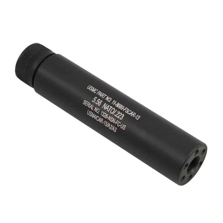 Guntec Slip Over Fake Suppressor | AR15 | Black - Rifle Supply